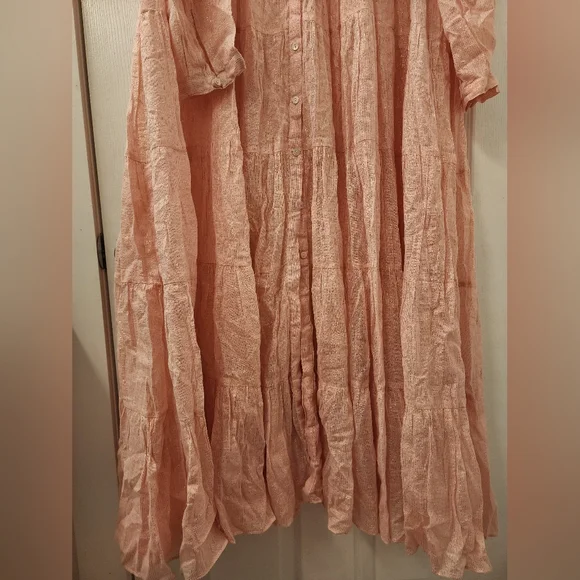 Women's dress Las Noches Ibiza by Erick and Jack, size small, pink. - Picture 7 of 12